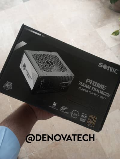 SONIC E700 700W 80+ Bronze Gaming Power Supply | Very Less Used