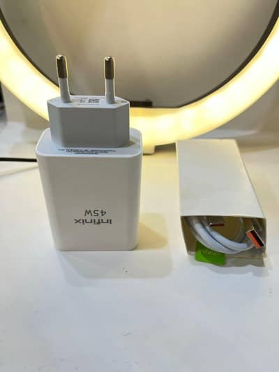 Infinix Original Charger 45w Super Charge 45 Max