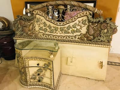 Wooden Bed
