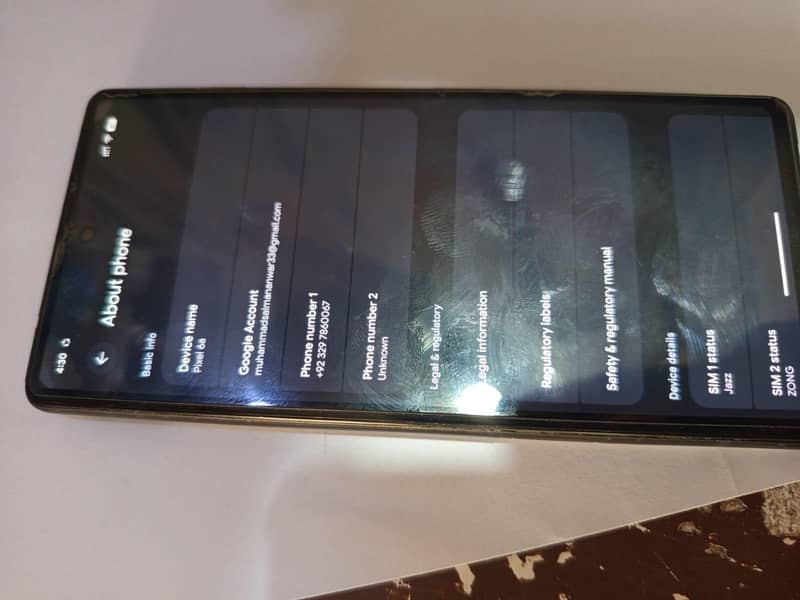 Google pixel 6a 5