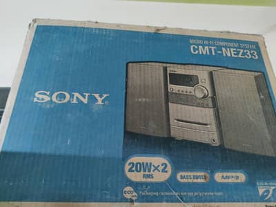 sony micro hi fi component system