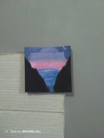 this is a painting made by my grandpa and he say people doesn't by art