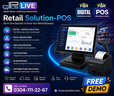 POS Software - Auto Parts - Oil Change POS - Spare Parts POS -ePOSLIVE