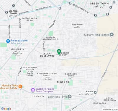 Plot FOR Sale In High Court Society A Block, Lahore
