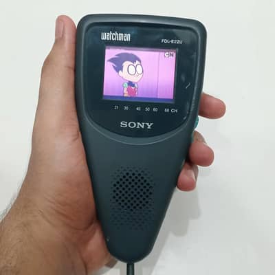 Sony Watchman FDL-E22U Portable Colour LCD Television | Made in Japan