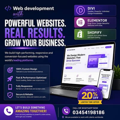 Professional Web Development Services Modern Website Design & Developm
