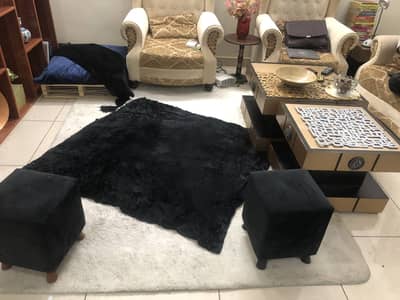 Sofa set slightly used