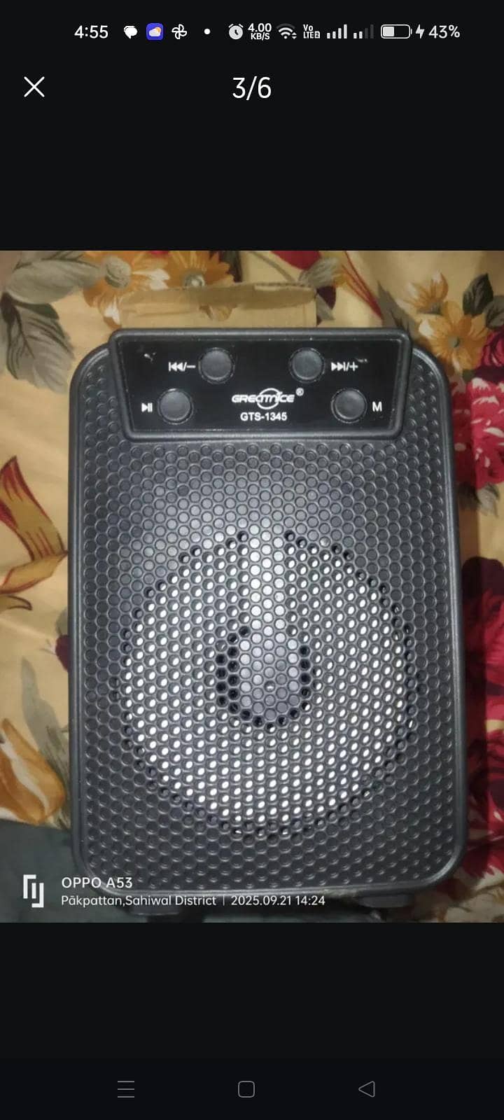 Greatnice Bluetooth wireless speaker 2