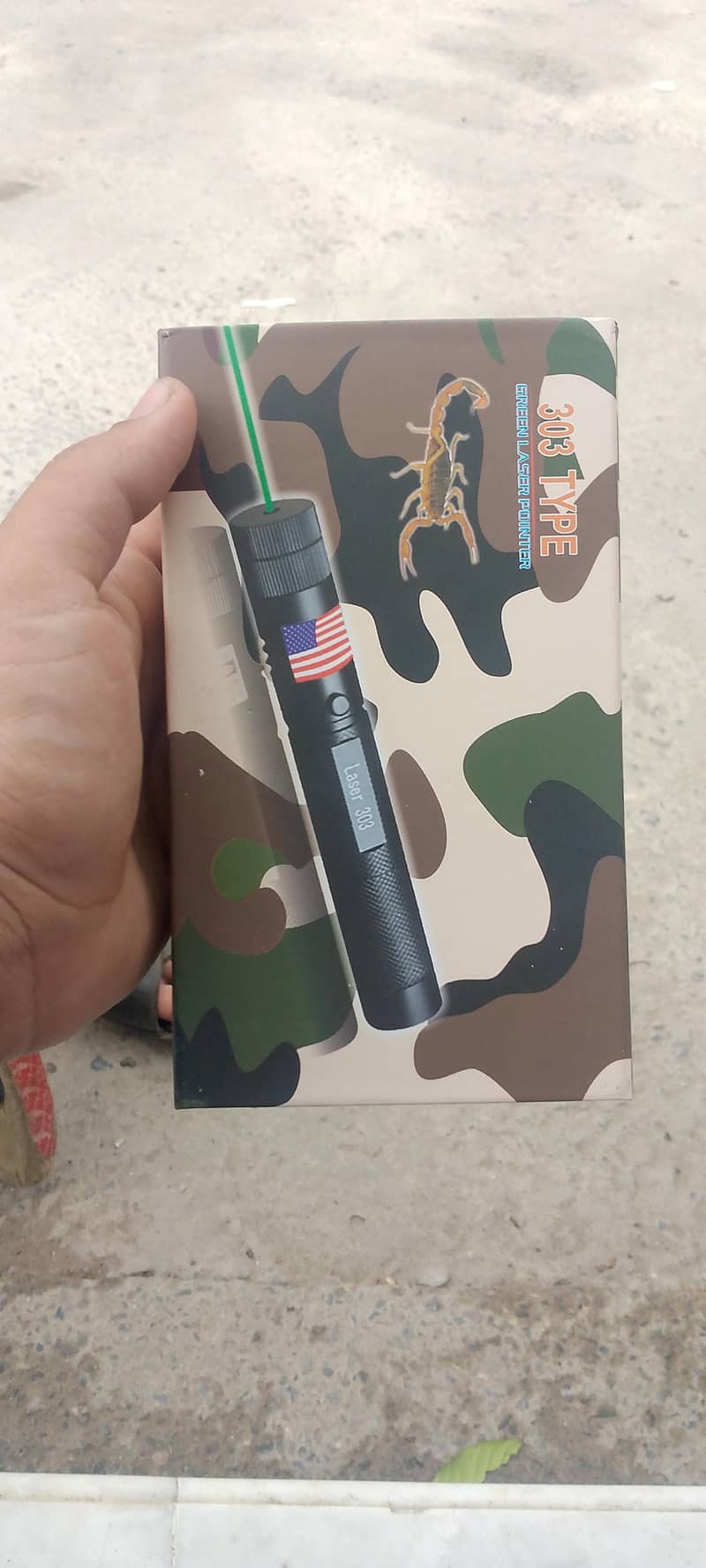 303 type greenlaser pointer 0