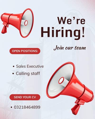 female staff required