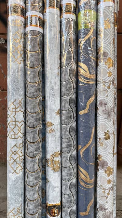 Febric wallpaper,wall molding, feature wall, media wall,door, glass