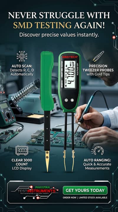 MS8910 MASTECH Smart SMD Tester In Pakistan
