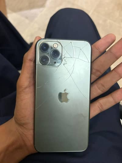 iphone 11 pro only back break
