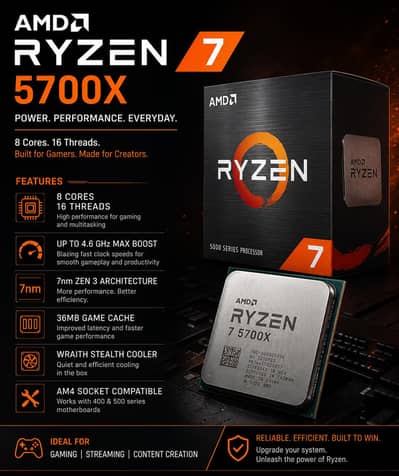 AMD Ryzen 7 5700x  ava for sale