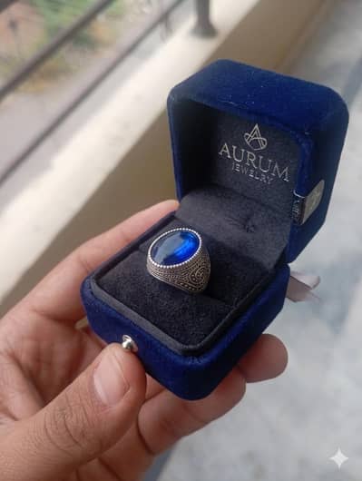 Blue sky stone  Ring  sale urgently need money