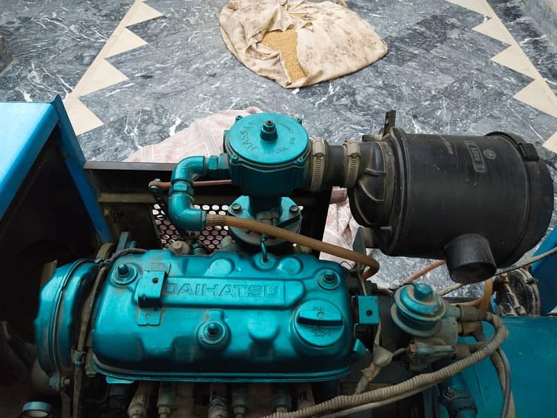 used portable Gas Generator 7.5 kw 3