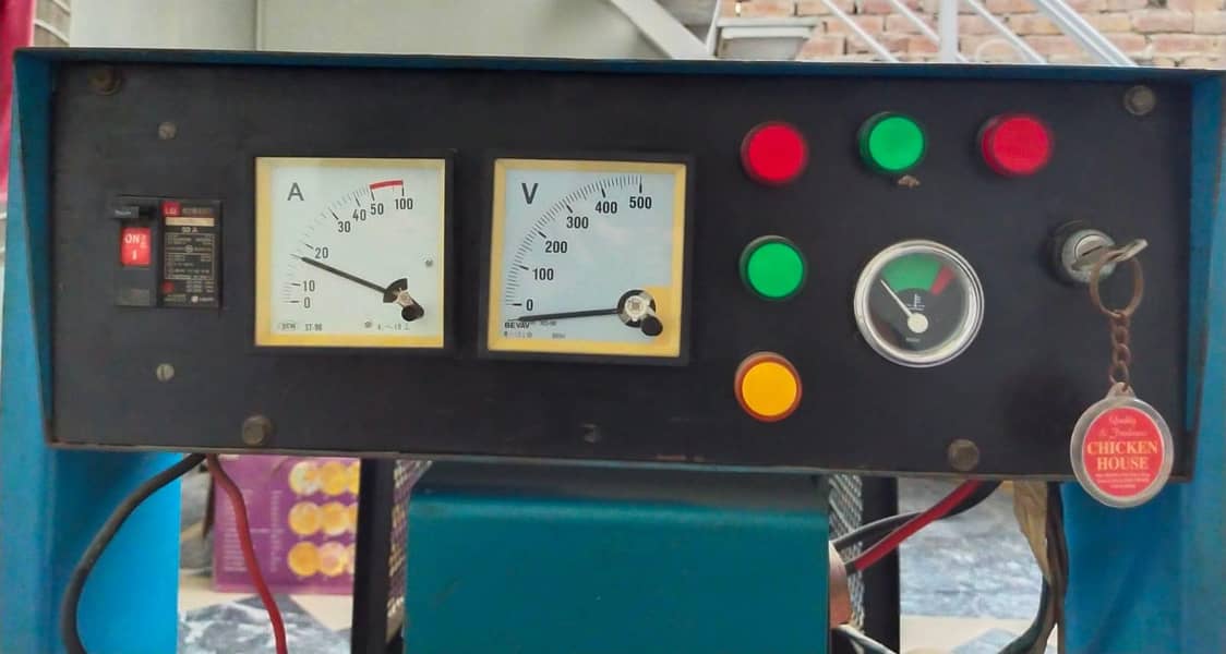 used portable Gas Generator 7.5 kw 9