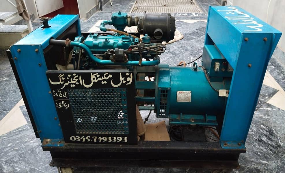 used portable Gas Generator 7.5 kw 17