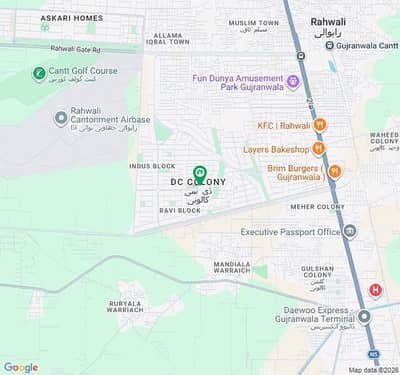 10 Marla Beautiful House for rent in Al Mansoorah ,Cantt view