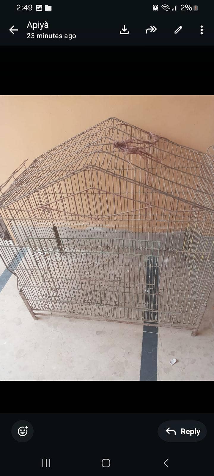 cage for birds 2