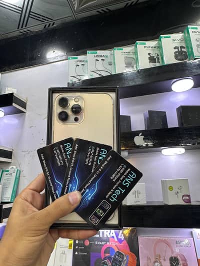 iPhone 13 pro max pta approve | 128gb gold | officially battery 87%