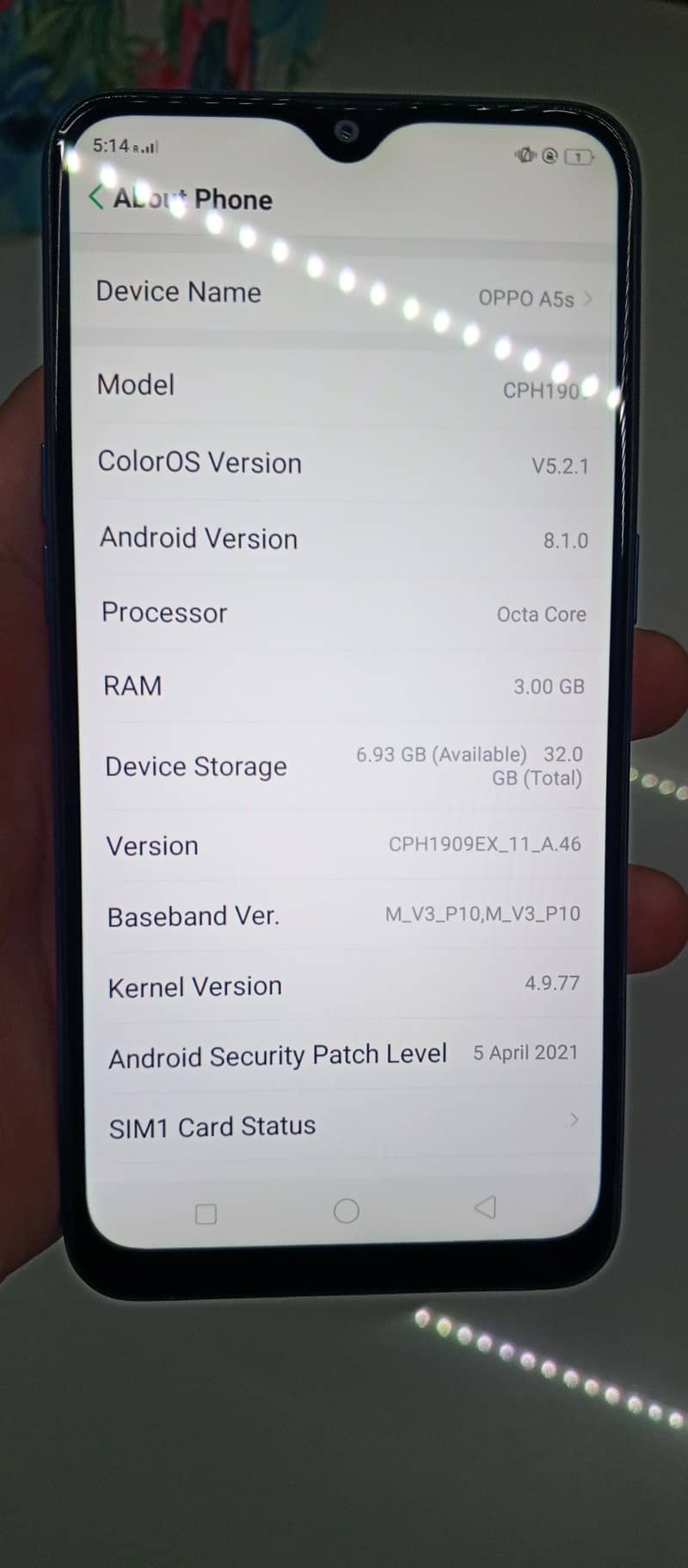 OPPO A5S 4