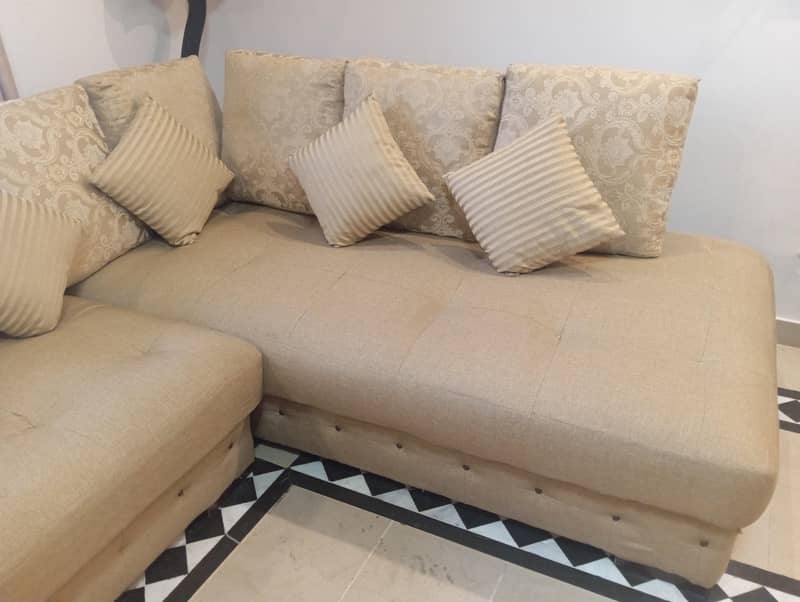 L shaped sofa set 4