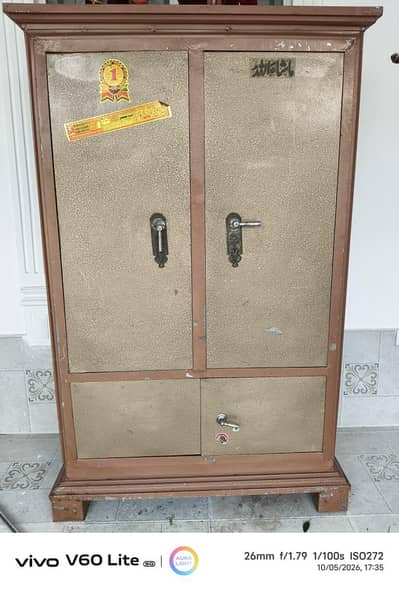 Two Door Iron safe Almari,