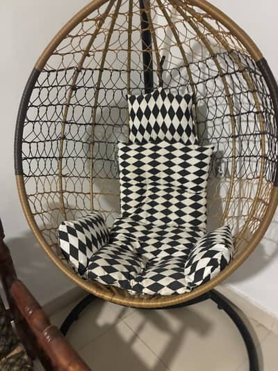 Golden Swing Chair For Inside or Outside