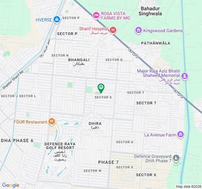 1 Kanal Plot for Sale In S Block Phase 7 DHA Prime Location