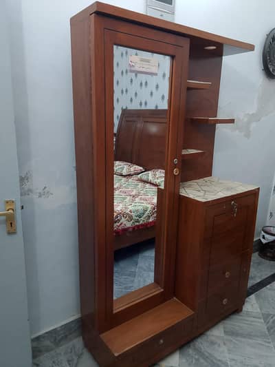 L shape dressing table