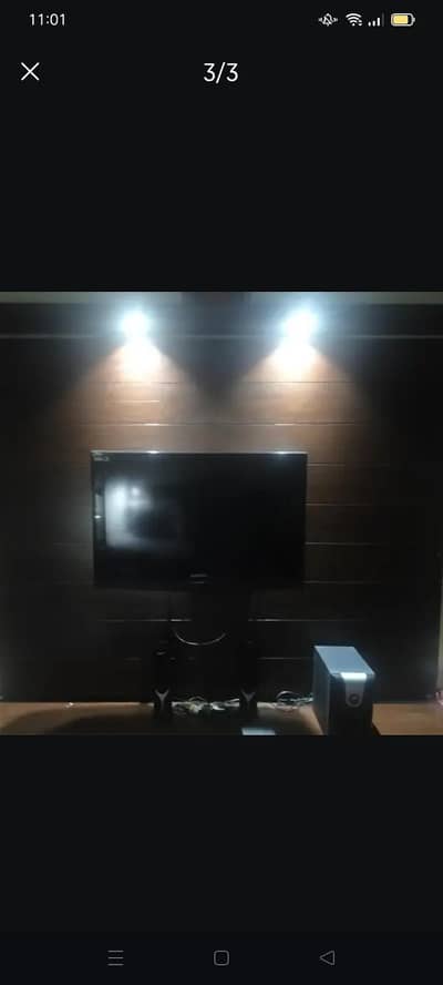 LCD wall for room n lounge