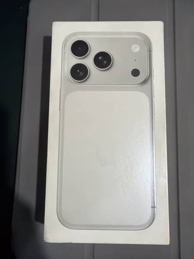 iPhone 17 Pro Silver Non PTA Box Packed Non Active