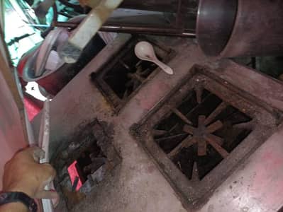 3 burner steel chola for sale chinese and desi