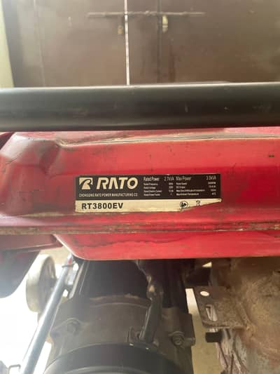 RATO GENERATOR 2.7KVA