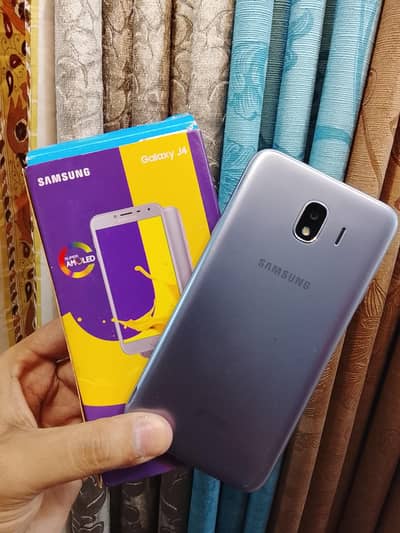 Samsung Galaxy j4 2gb 16gb with box dual sim approved