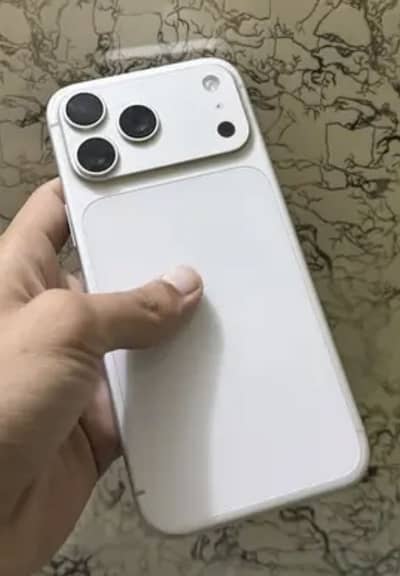 Iphone 17 pro max 256gb pta approved~ silver urgent sale
