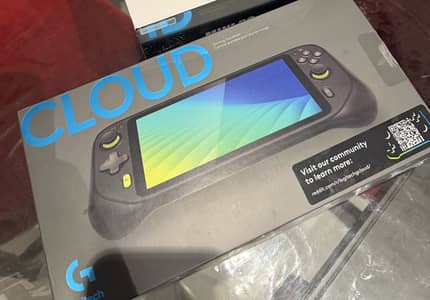 Logitech G Cloud Black Edition. With Extras.