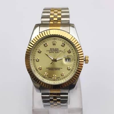 ROLEX WATCH Gold STEEL HOME DELIVERY