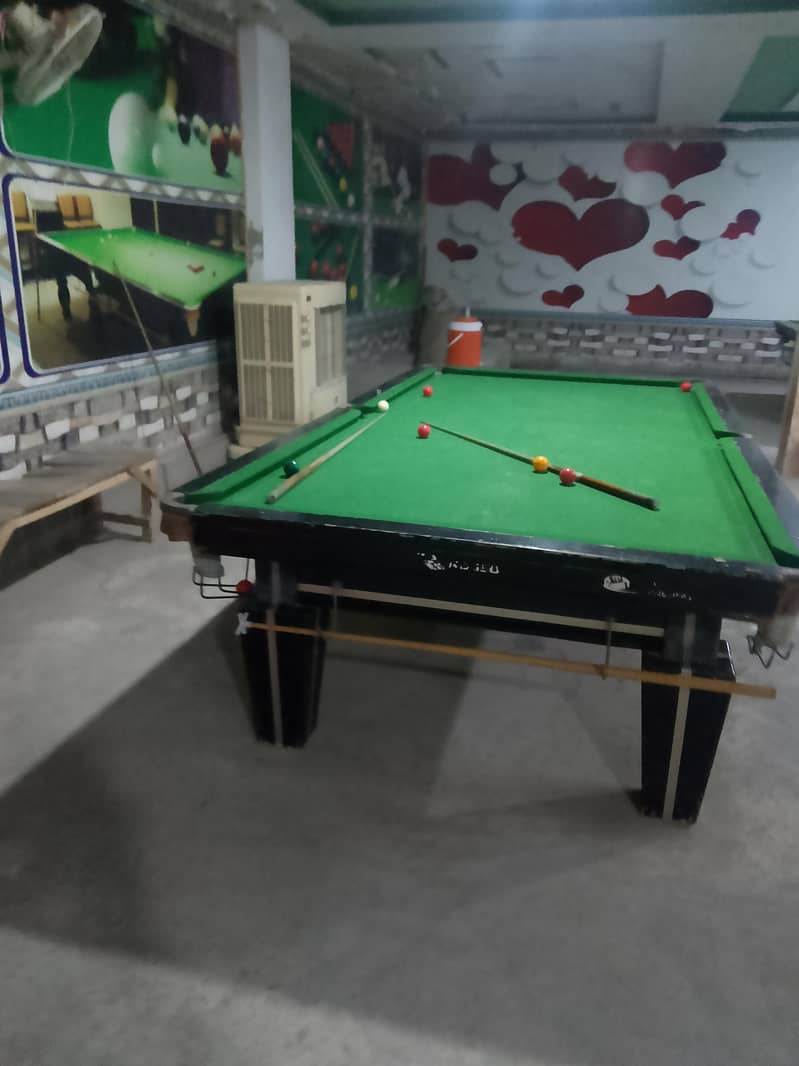 snooker table6/12 1