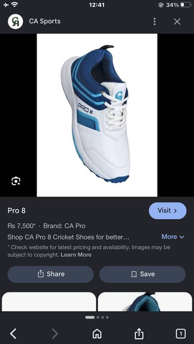 Ca Pro 8 size 10
