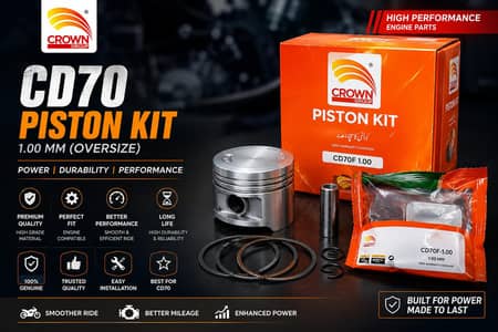 Crown CD70 Piston Kit 1.00,50,0,159 – High Performance Engine Parts
