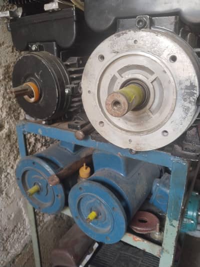 induction motor single phase 3 HP 1450 rpm copper winding genuine cond