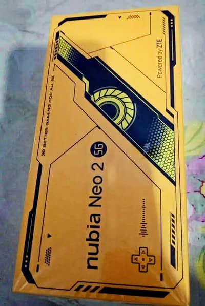Nubia neo 2 5G 8+256 box pack not open seel lagi hui hai offer le jao.