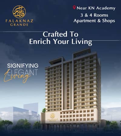 Falaknaz Grande Installment Par CORNER Commercial Shop Available.