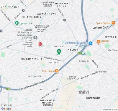 2 Kanal Plot for Sale In B Block Phase 5 DHA Prime Location