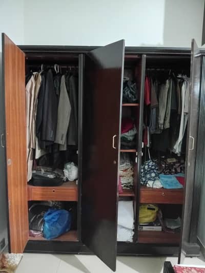 Wooden Teak cupboard. In 10/10 condition. Very strong and sturdy.