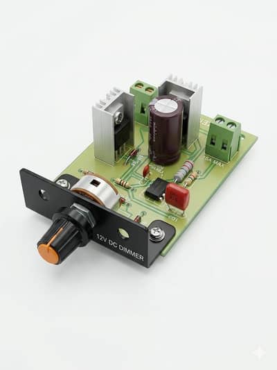 Baleeno On/Off 12v Dimmer for Multiple Purposes with 15A Max Load