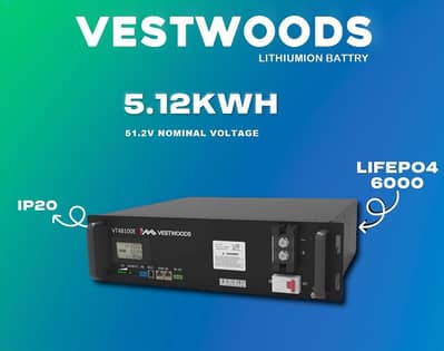 Lithium Iron Phasphate Battery Available with 5 Years Warranty
