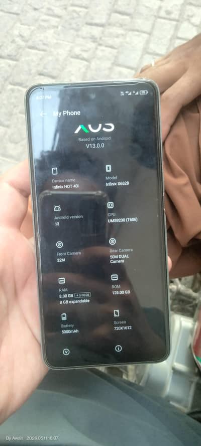 Infinix hot 40i urgent sale